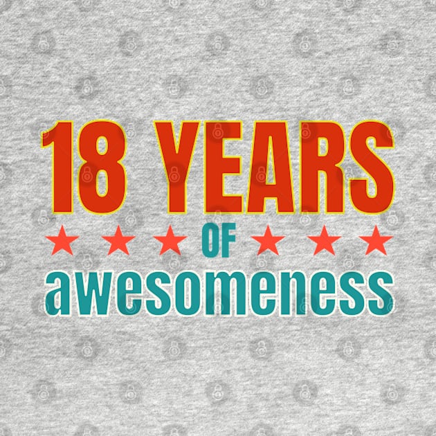 18th Birthday: 18 years of awesomeness by PlusAdore